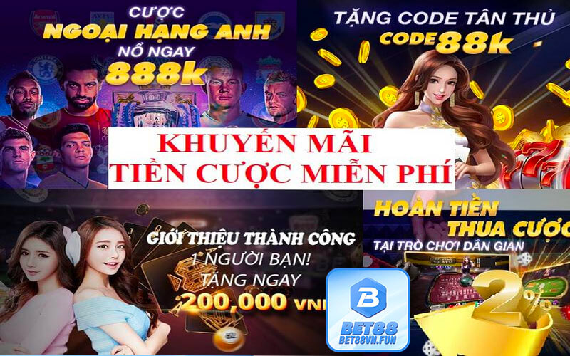 Lợi ích mà khuyến mãi bet88 đưa ra